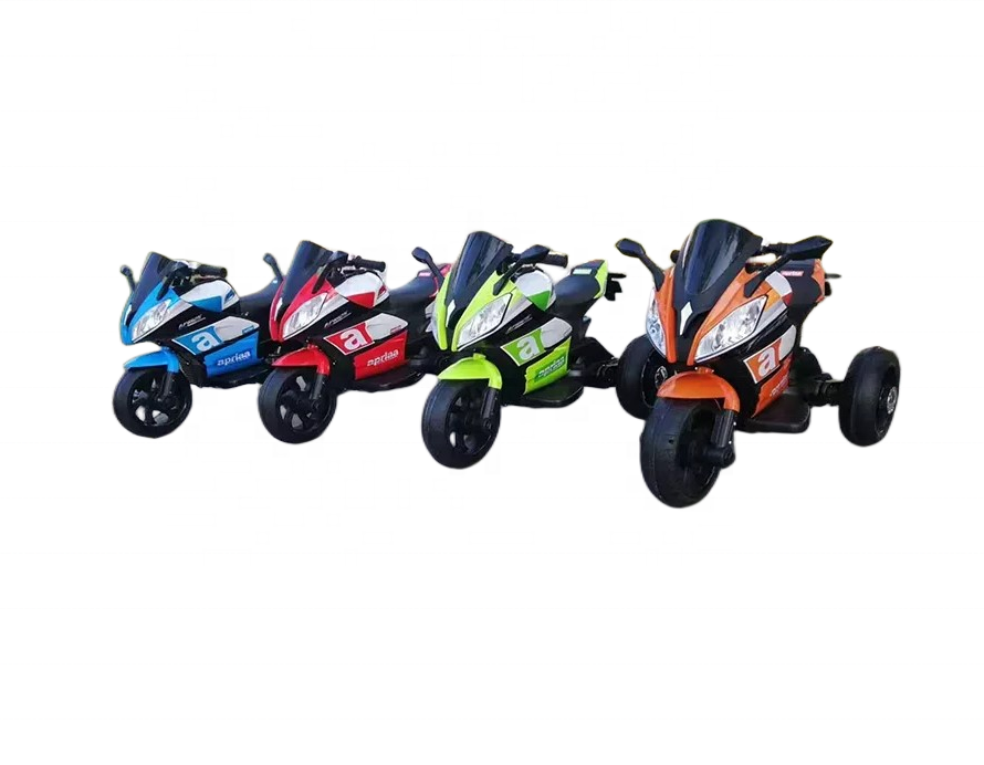 Kids Electric Motorcycle with Charger Rechargeable Toy car with Remote Control Suitable 3-7 Years Old Boy And Girl