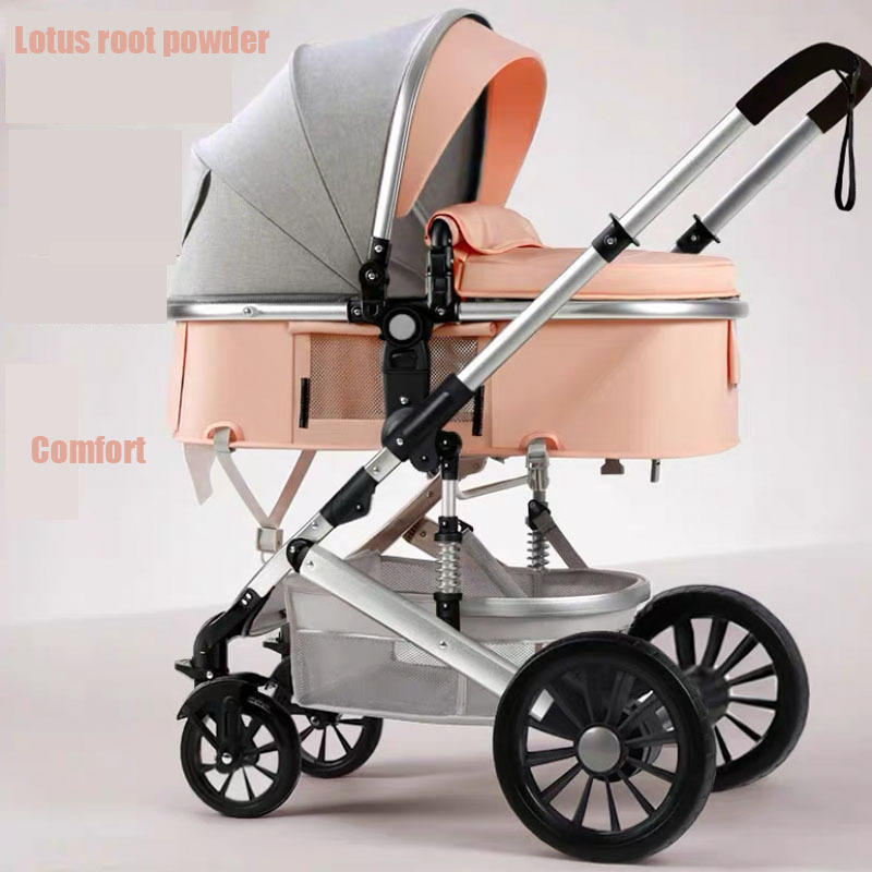 customized luxury compact kids pram /organizer carriage light weight wagon stroller /with car seat 3 in 1 foldable baby stroller