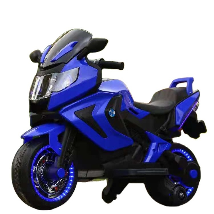 Children electric toy motorcycle music lamp motorcycle children remote control motorcycle manufacturers wholesale