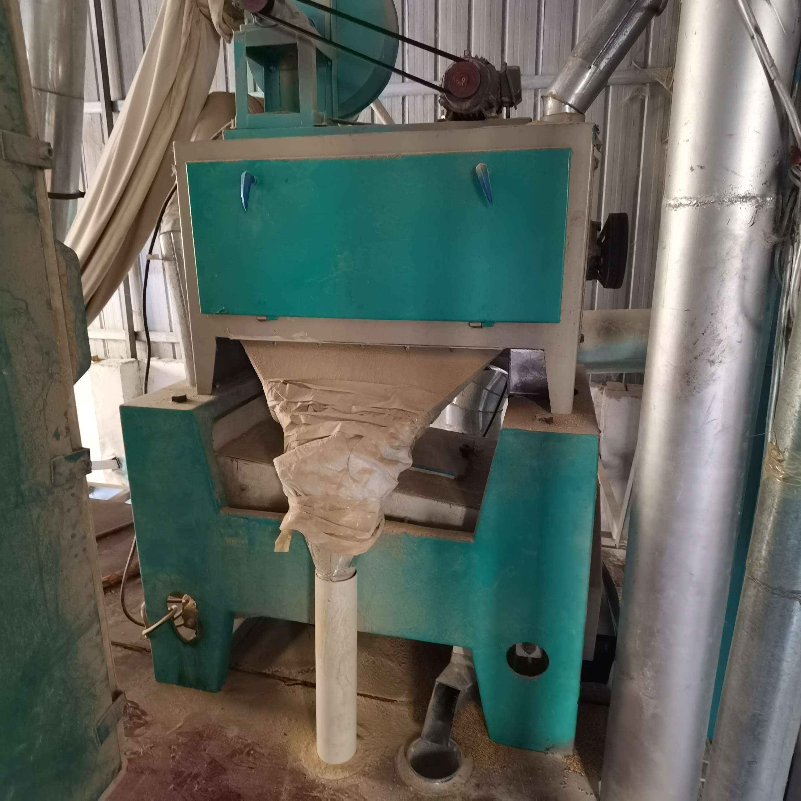 Corn maize flour mill machine for making grinding flour and grits price