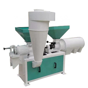 2023 Corn grits making machine wheat rice maize peeling huller and milling machine