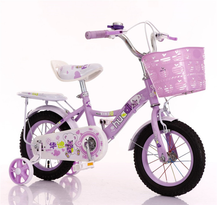 New 12 14 16 18 inch princess kids bikes with training wheels cheap price children bicycle MTB for 3-10 years old child bike