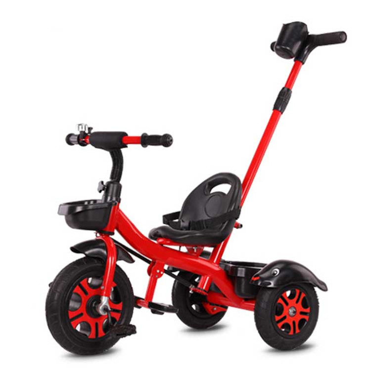 New factory direct sale kids bike for children trikes with sun shade for boys and girls ride on toy 4 in 1 kid tricycle