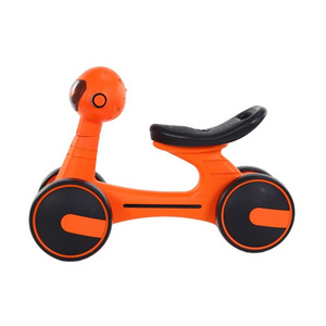 6 Inch Baby Ride On Car Balance Bicycle Smooth Toddler Kid Toy French Child Plastic 4 Wheel Foot Push Mini Baby Balance Bike