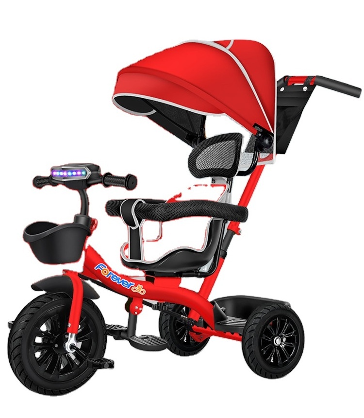 2022 4 in 1 Baby Walker Stroller Tricycle  for Kids Children toddler 1-6 years/baby bicycle kids 3 wheels tricycle