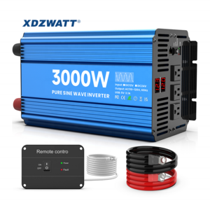 solar power inverter converters 12v 24v 120v 220v pure sine wave battery car inverter high frequency 5kw 4kw 3kw 2kw 1kw 3000w