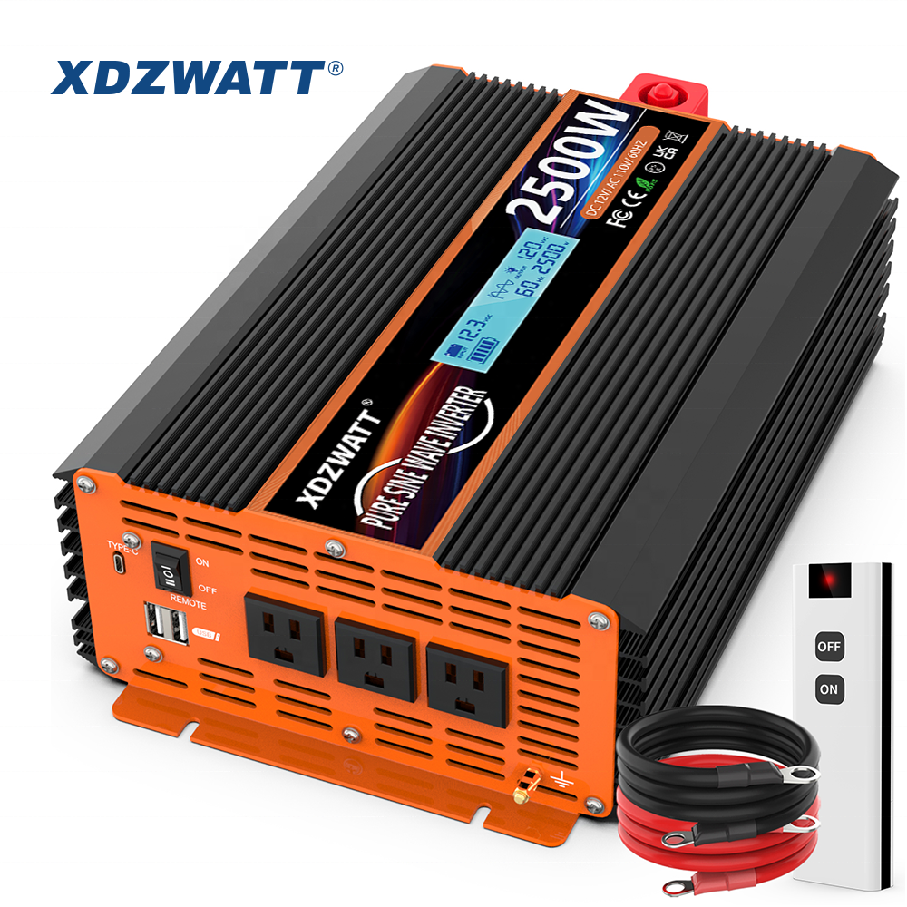 5000 watt 4kw 2kw 3kw 1kw inversor power inverter 24v 110v 12v to 220v inventors off grid solar pure sine wave inverter