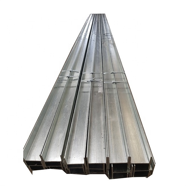 H Steel Beam Hot Dip Galvanised Heavy Horizontal Structural Carbon Steel H Beam Profile H Iron Beam For Sale