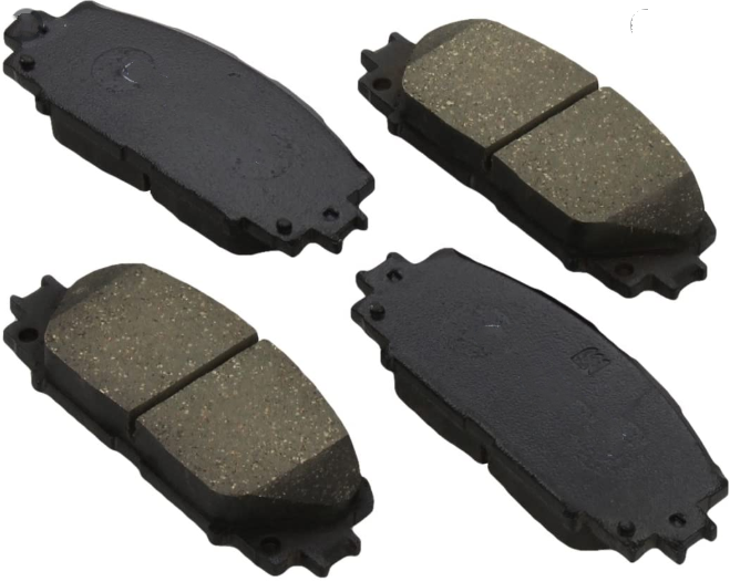 Original accessories 1NZ-FE engine brake pad D2252 04465-52180 for Toyota Yaris 2007-2014