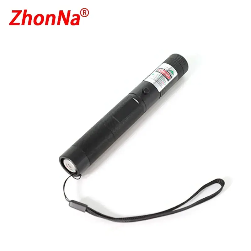 Powerful Laser Pointer Adjustable Focus 532nm Green Laser Pointer Light Projection Teaching Demonstration Pen Outdoor Hunting