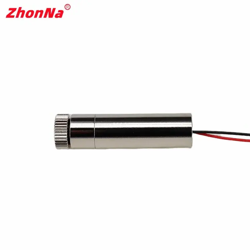 Red Laser 650nm 5mW Point/Line/Cross Module Head Glass Lens Focused Industrial Grade DC 3V-5V Manufacturer Customized