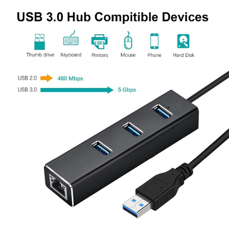 lan rj45 port 10/100m/100 mbps RTL8153B chipset usb 3.0 to ethernet adapter for laptops