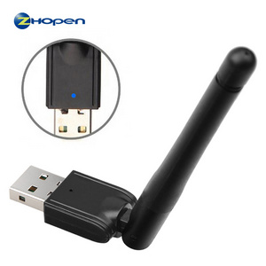 MT7601 Chipset Wifi Adapter Antenna 2.4G Wireless USB Wifi Dongle 802.11N Internet Lan Card For Starsat Tv Receiver CCTV Camera