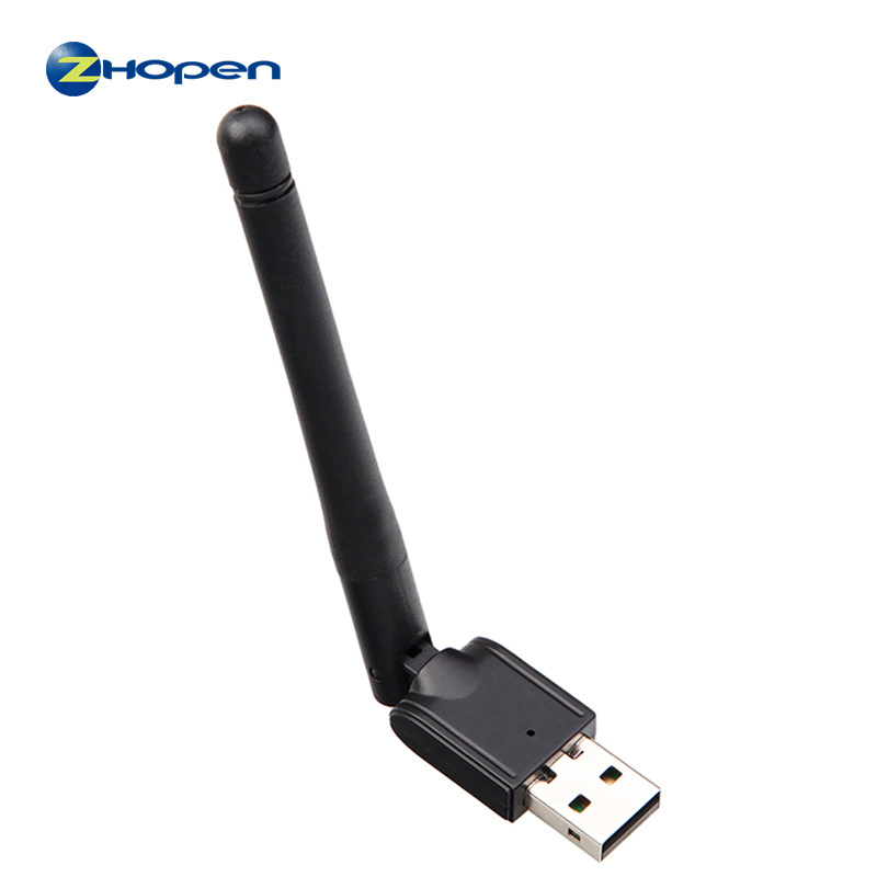 MT7601 Chipset Wifi Adapter Antenna 2.4G Wireless USB Wifi Dongle 802.11N Internet Lan Card For Starsat Tv Receiver CCTV Camera