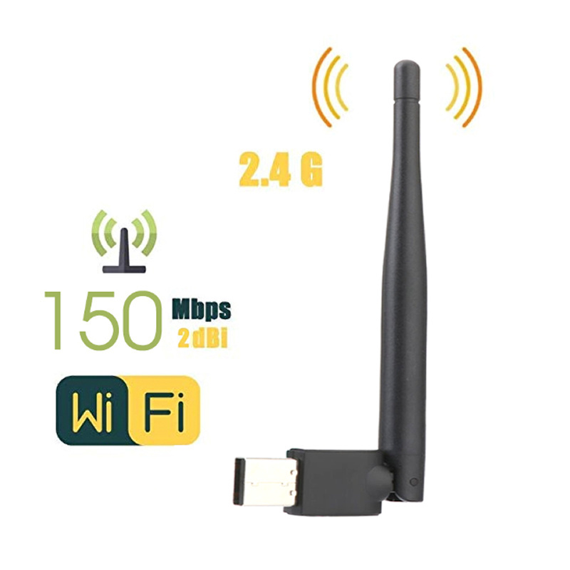 best wifi usb audio dongle 150mbps with antenna 802.11n cctv camera wifi in stock