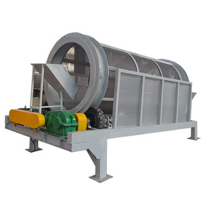 Rotary Soil Sieving Machine Small Trommel Screen Sand "Trommel Screen " " Rotary Vibrating Sifter"