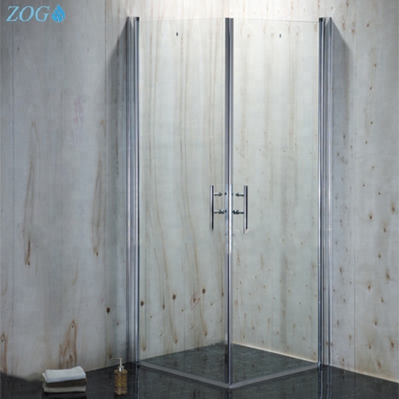 Easy Cleaning Bath Shower door with Tempered Glass