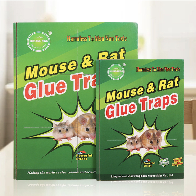 Rat Rodent Cockroach and Other Household Traps Sticky Pad Board Large Mouse Glue Traps with Enhanced Stickiness Glue Traps