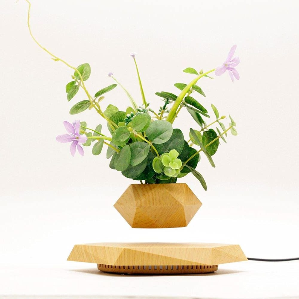 Air Bonsai Levitating Floating Flower Pots Floating Plant Pot For Office Home Decoration