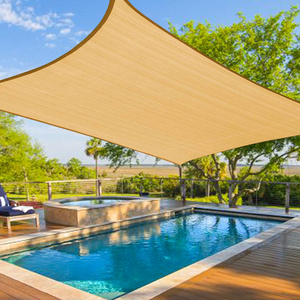 Custom Size Breathable 95% UV Block Canopy for Outdoor Patio Garden Backyard Sun Shade Sails Canopy