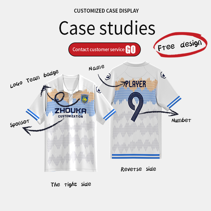 Custom New Style Sublimated  Black And White Football Jersey Shirts Men's Retro Soccer Uniforms Polo Shirt