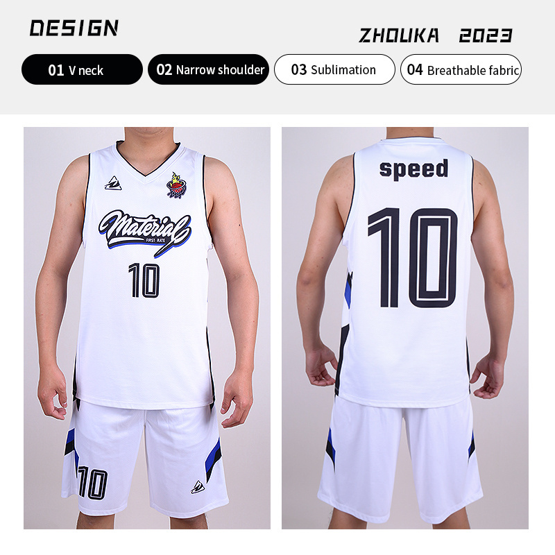 Cheap Sublimation Custom Basketball Jersey Set Custom Basketball Jersey Training Uniform Full Kit Design