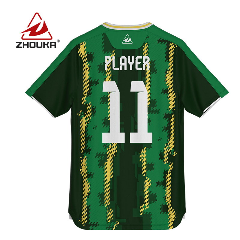 Custom Design Your Like Number Logo Soccer Jersey Tshirt 100% Polyester Sublimation Printing Football Team Uniform Jersey Shirts