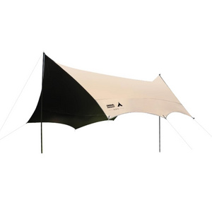 Vinyl canopy tent for outdoor camping portable thickened sunscreen coating octagonal  sunshade