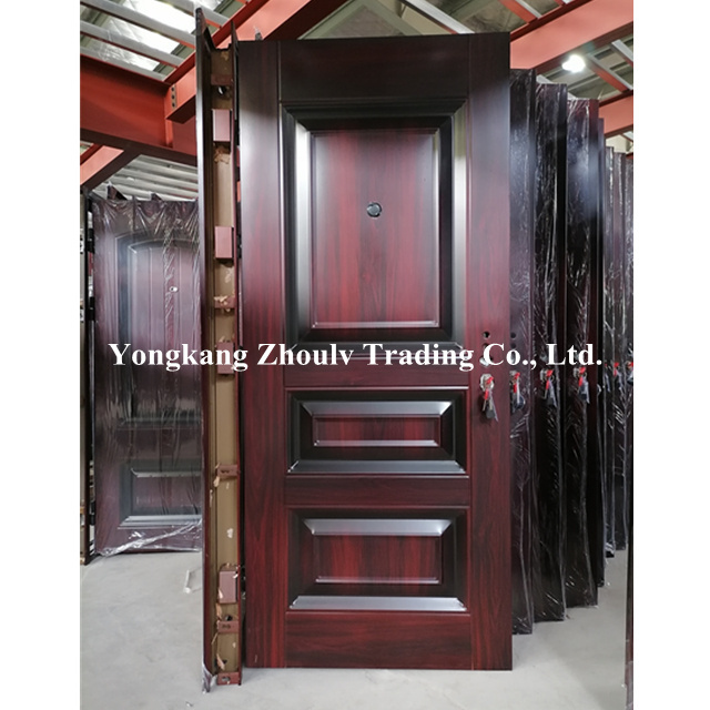 ZHOULV DOOR front entry trend doors main steel security door modern designs