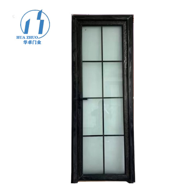 Zhoulv door in stock price frosted glass interior doors for bathrooms