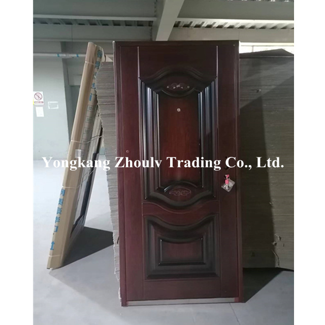 ZHOULV DOOR Cheapest Price Good Price Home Style Security Smart Lock Interior Steel Door for Home