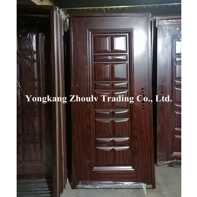 ZHOULV DOOR Cheapest Price Good Price Home Style Security Smart Lock Interior Steel Door for Home