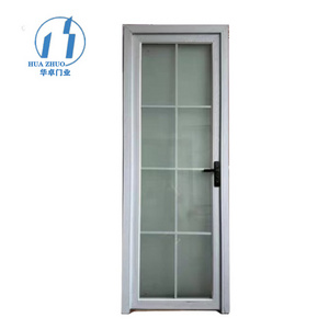 Zhoulv door in stock price frosted glass interior doors for bathrooms