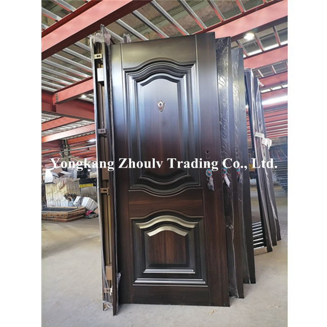 ZHOULV DOOR front entry trend doors main steel security door modern designs