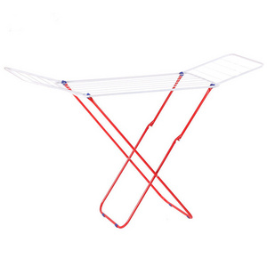 Folding Airfoil wire large drying rack floor clotheshorse Pants Hanger