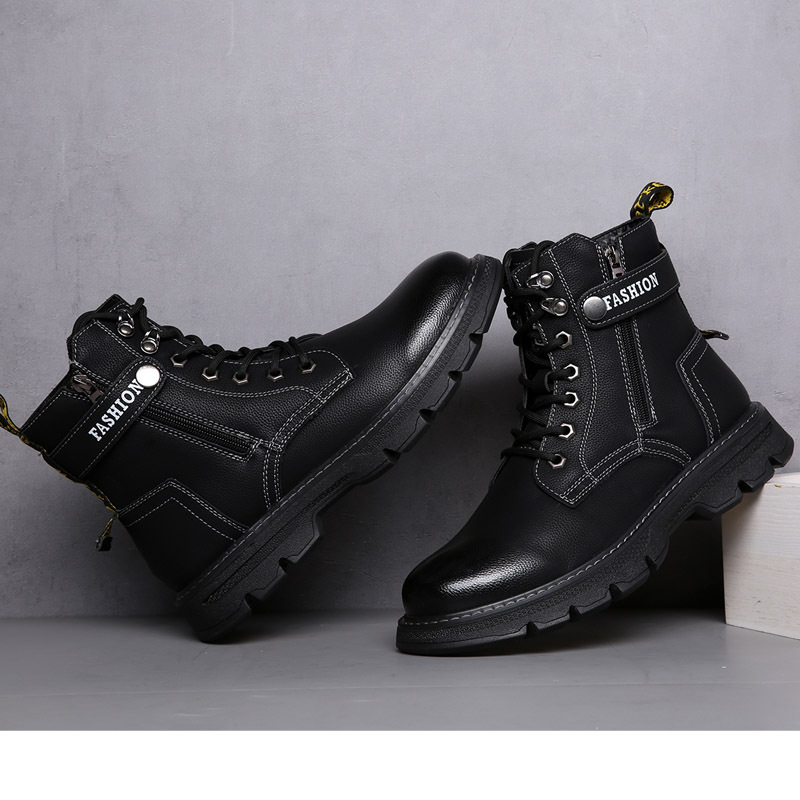 Spring New Versatile British Style High Fashion Shoes Casual Martin Boots