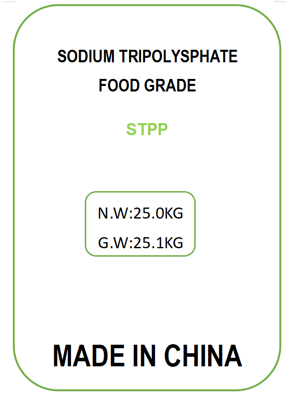 Food Grade 94% Sodium Tripolyphosphate STPP for food additives