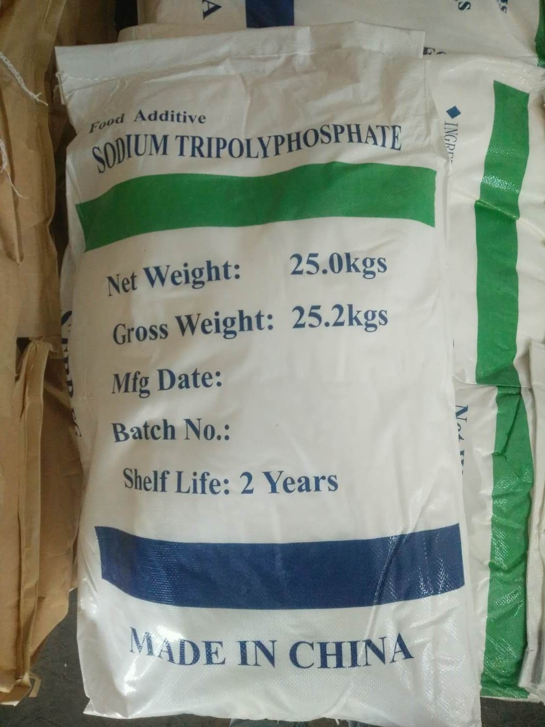 Food Grade 94% Sodium Tripolyphosphate STPP for food additives