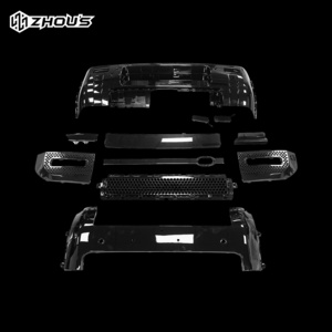 Car Accessories Conversion Facelift Upgrade Front Bumper Universal Lip Splitter Body Kit For Defender 2020 New Defender L663