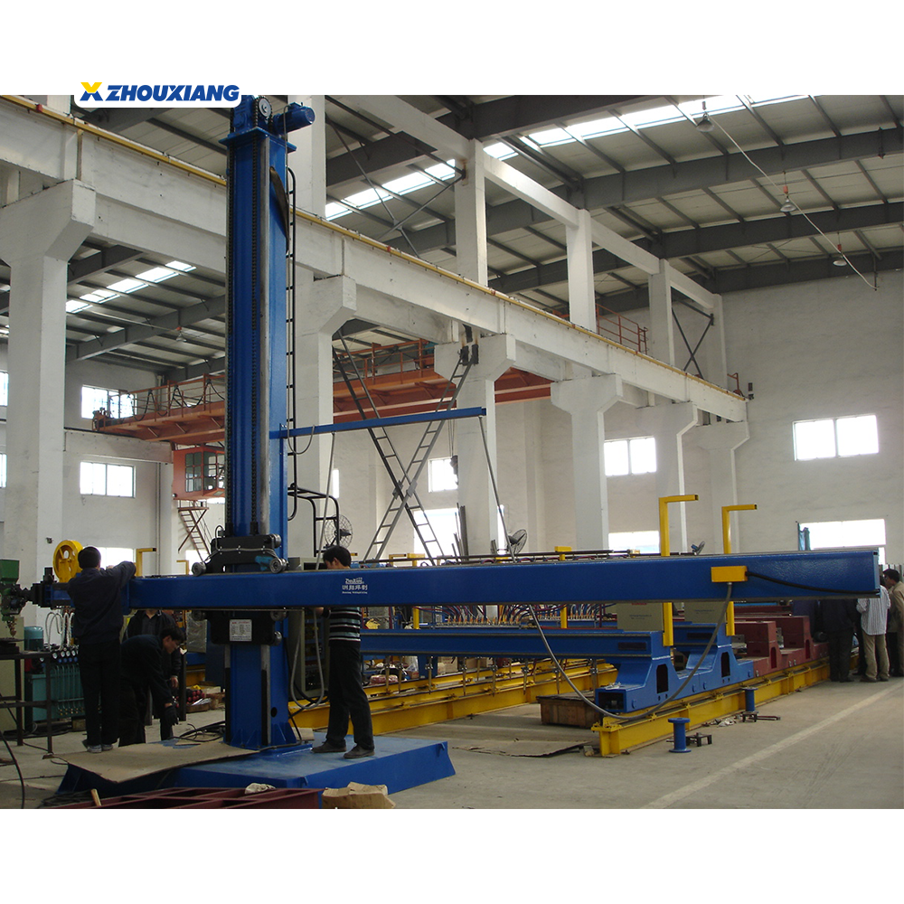 Circular Longitudinal Seam Automatic Column And Boom Welding Manipulator Machine In Wind Tower Plant