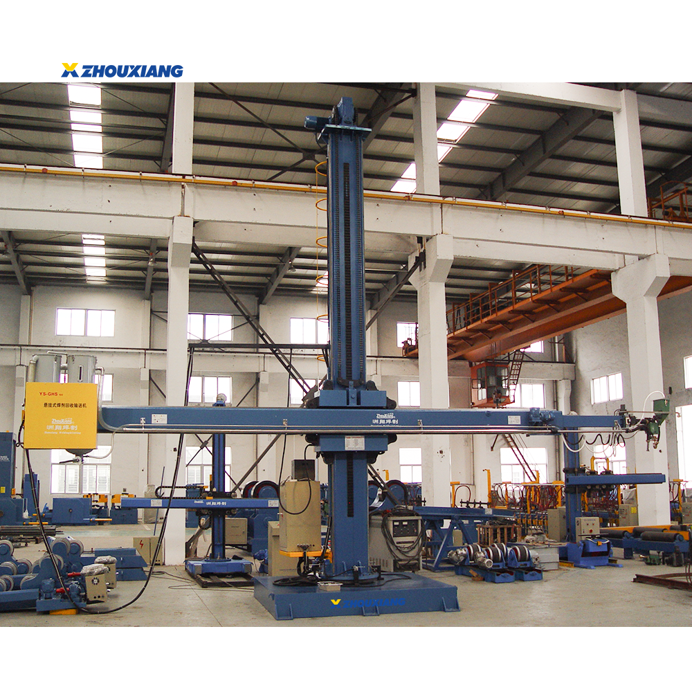 Circular Longitudinal Seam Automatic Column And Boom Welding Manipulator Machine In Wind Tower Plant