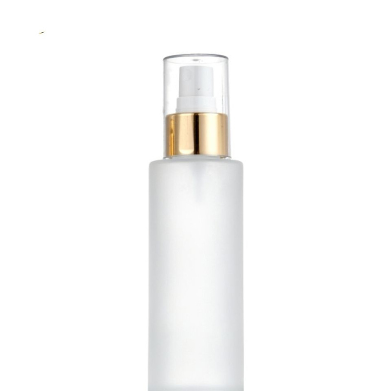 Frosted Glass Lotion Bottle Water Milk Skincare Pressed Spray Bottle Cosmetic Dispenser Bottles