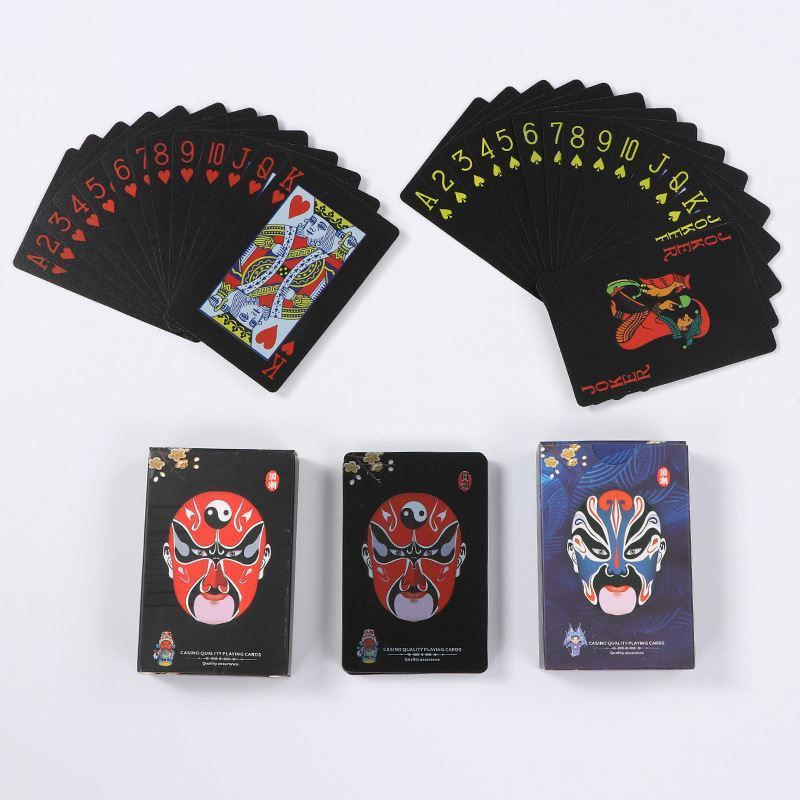 Full Colors printing business poker cards customize Italian Playing Cards with packaging box