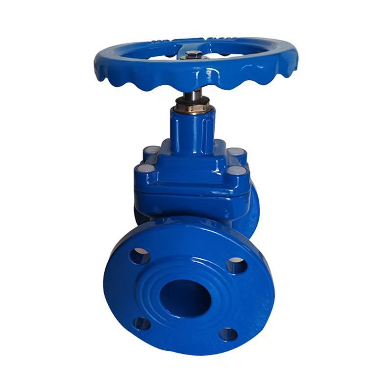 F4 Gate Valve DIN3352 DN125 GGG50 Liquid Double Flanged Gate Valve