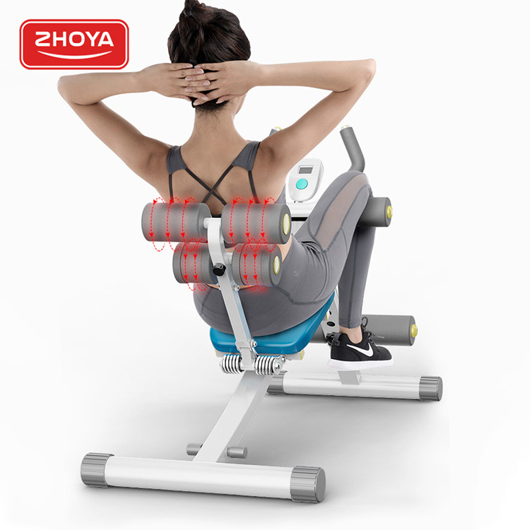 Zhoya ab ceinture abdominale exercise machine abdominizer abdominal muscles slim functional crunch trainer exercise machine