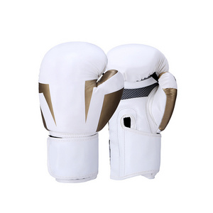 ZHOYA SPORT Wholesale Professional Leather Sandbag Training Custom Logo PU Leather Training Gants De Boxe Boxing Gloves