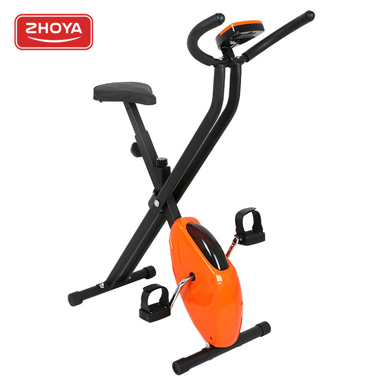 Zhoya Home Mini Folding bike De Machine Exercise Fitness Indoor Weight Loss Machine Spinning Bike