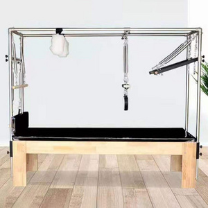 Yoga Equipment Combo Studio Reformer with Trapeze Tower Table Body Balanced Pilates Cadillac Reformer