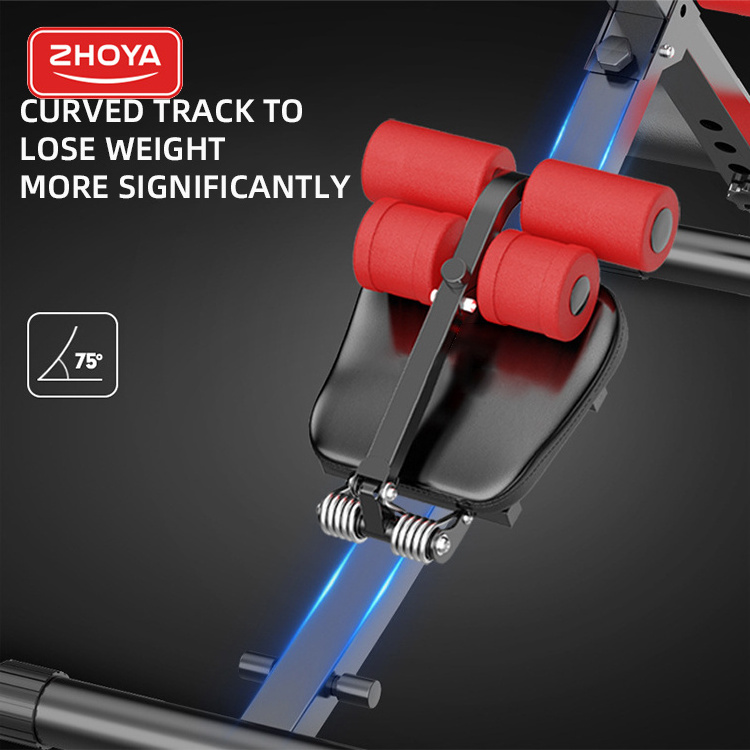 Zhoya ab ceinture abdominale exercise machine abdominizer abdominal muscles slim functional crunch trainer exercise machine