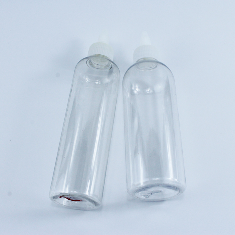 Empty PET Pointed 250ml 300ml Large capacity Plastic Super Glue Applicator Squeeze Dropper Bottle